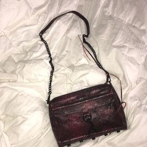 Rebecca Minkoff Mac Crossbody Snake Print large